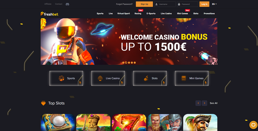 Freshbet Casino Site Review 2026