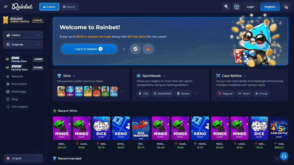 Rainbet 2026 - Gambling Establishment, Sports Betting & Reviews